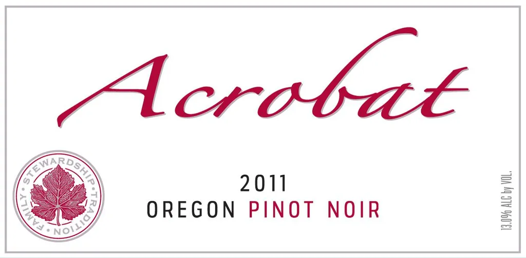 Acrobat Pinot Noir Bottle