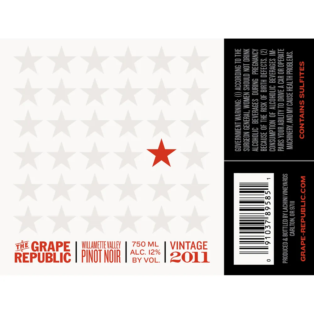 Grape Republic Pinot Noir Bottle
