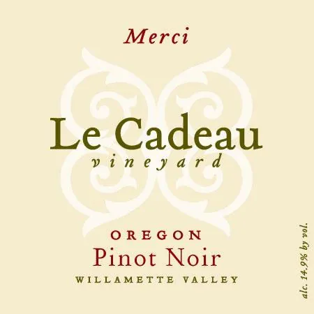 Merci Pinot Noir Bottle