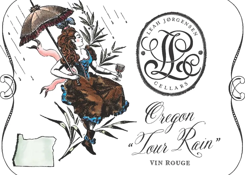 Oregon Tour Rain Vin Rouge Bottle