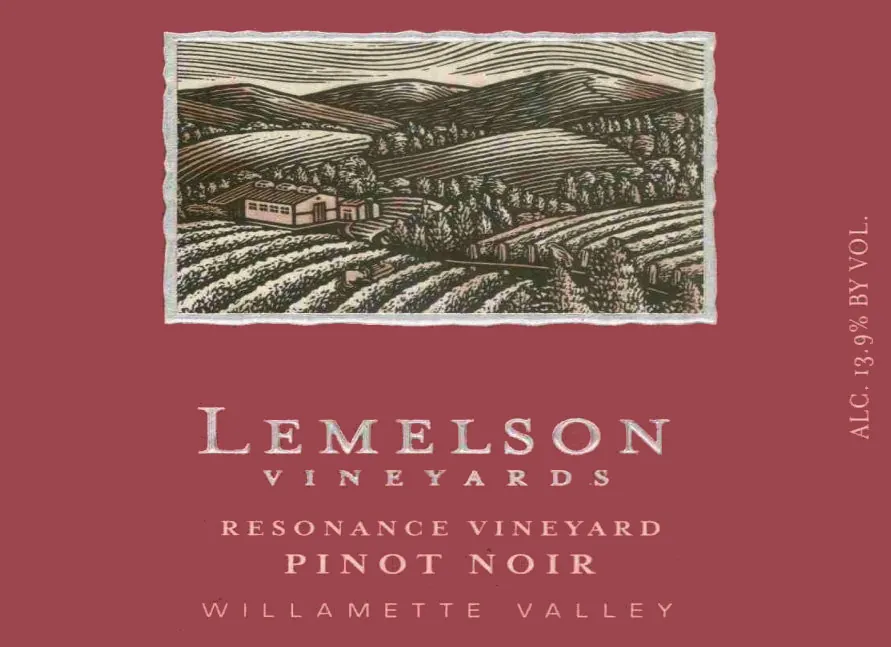 Resonance Vineyard Pinot Noir Bottle