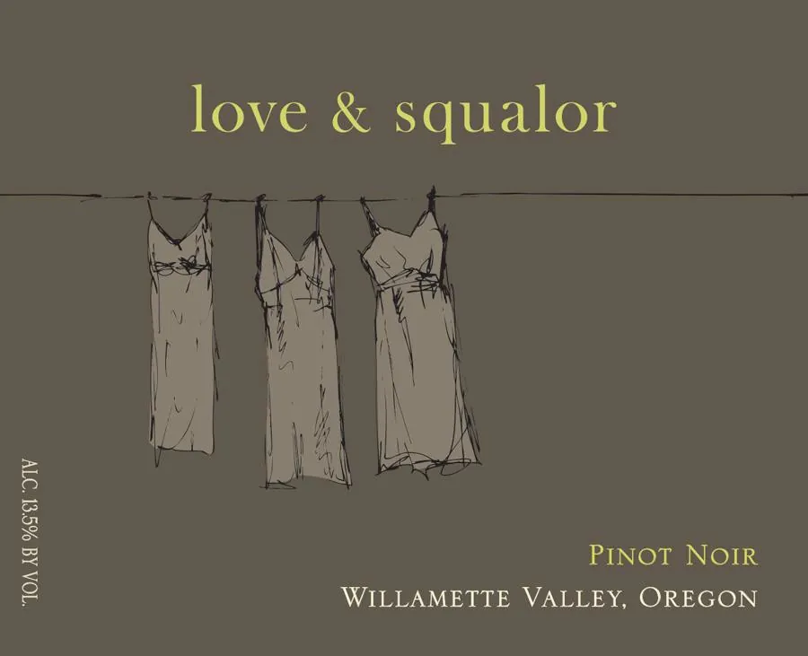 Willamette Valley Pinot Noir Bottle