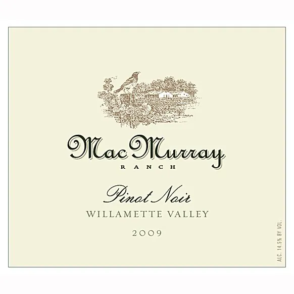 Willamette Valley Pinot Noir Bottle