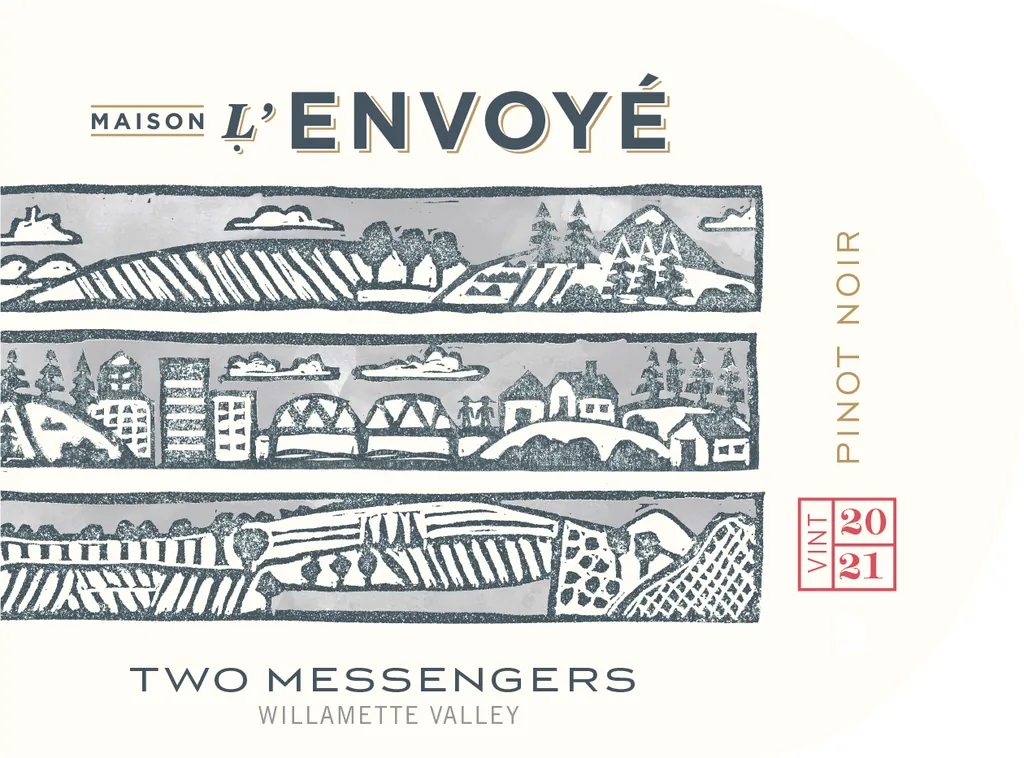 Two Messengers Pinot Noir Bottle