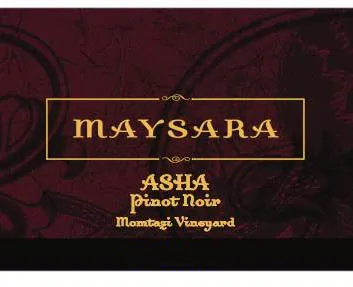 Asha Pinot Noir Bottle