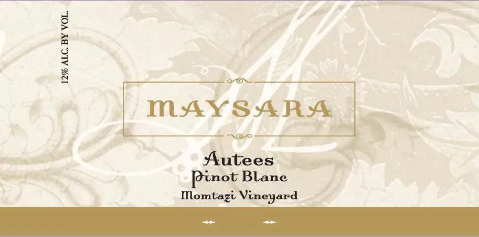 Autees Pinot Blanc Bottle