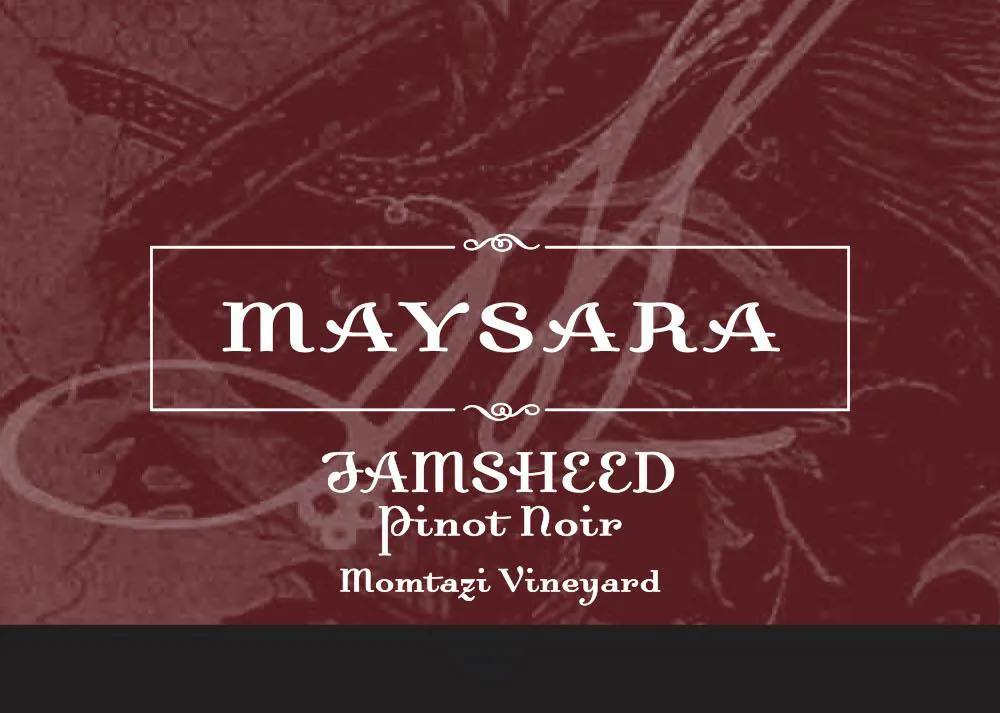 Jamsheed Pinot Noir Bottle