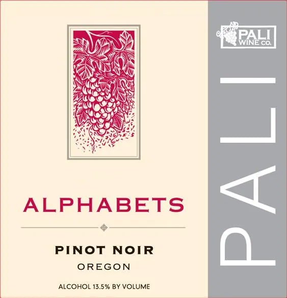 Alphabets Pinot Noir Bottle