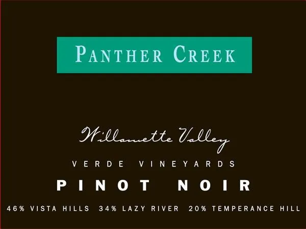 Verde Vineyards Pinot Noir Bottle