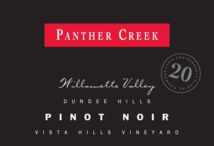Vista Vineyard Pinot Noir Bottle