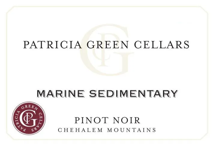 Marine Sedimentary Cuvee Pinot Noir Bottle