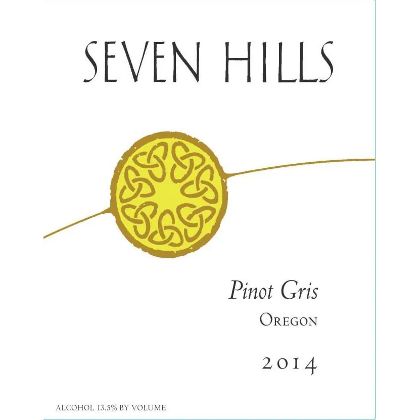 Oregon Pinot Gris Bottle