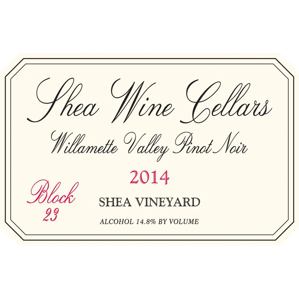 Block 23 Pinot Noir Bottle