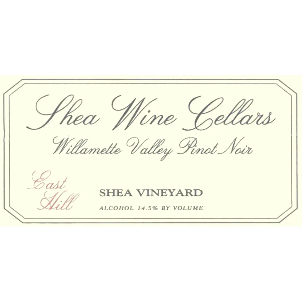 East Hill Pinot Noir Bottle