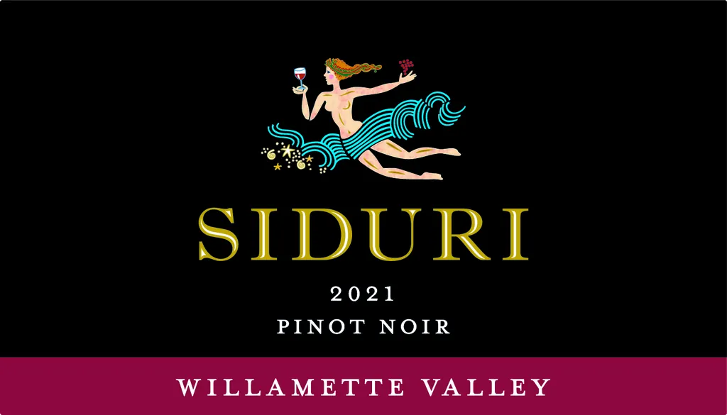 Willamette Valley Pinot Noir Bottle