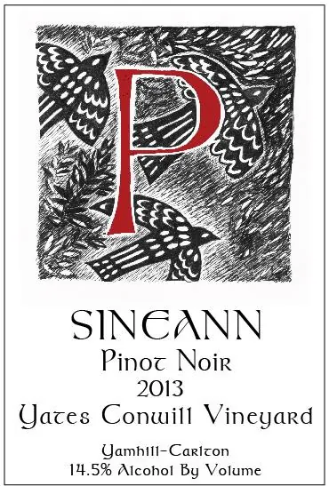 Winery Yates Conwill Vineyard Pinot Noir Bottle
