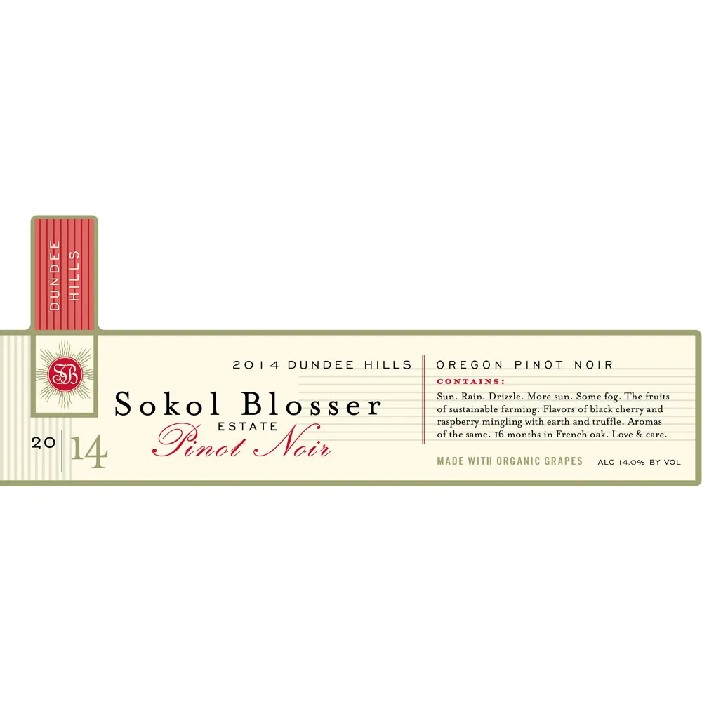 Dundee Hills Estate Pinot Noir Bottle