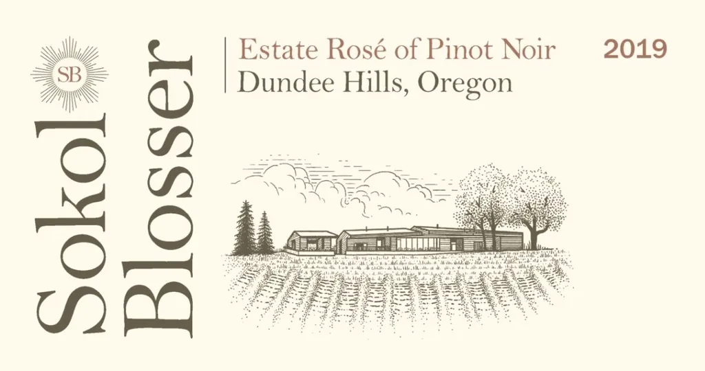 Dundee Hills Estate Rose Of Pinot Noir Bottle