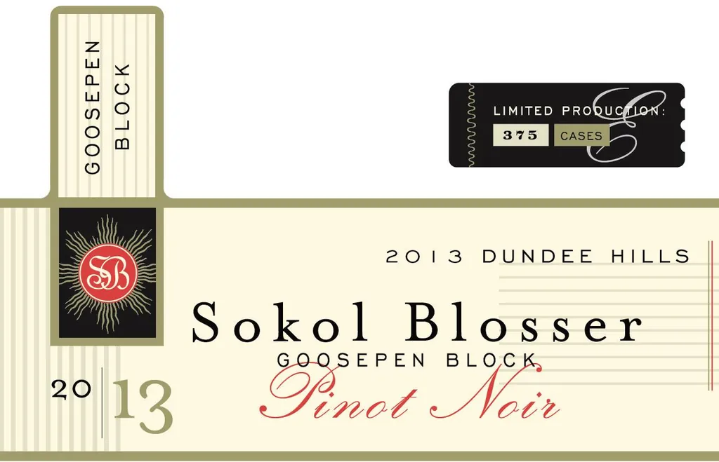 Goosepen Block Pinot Noir Bottle