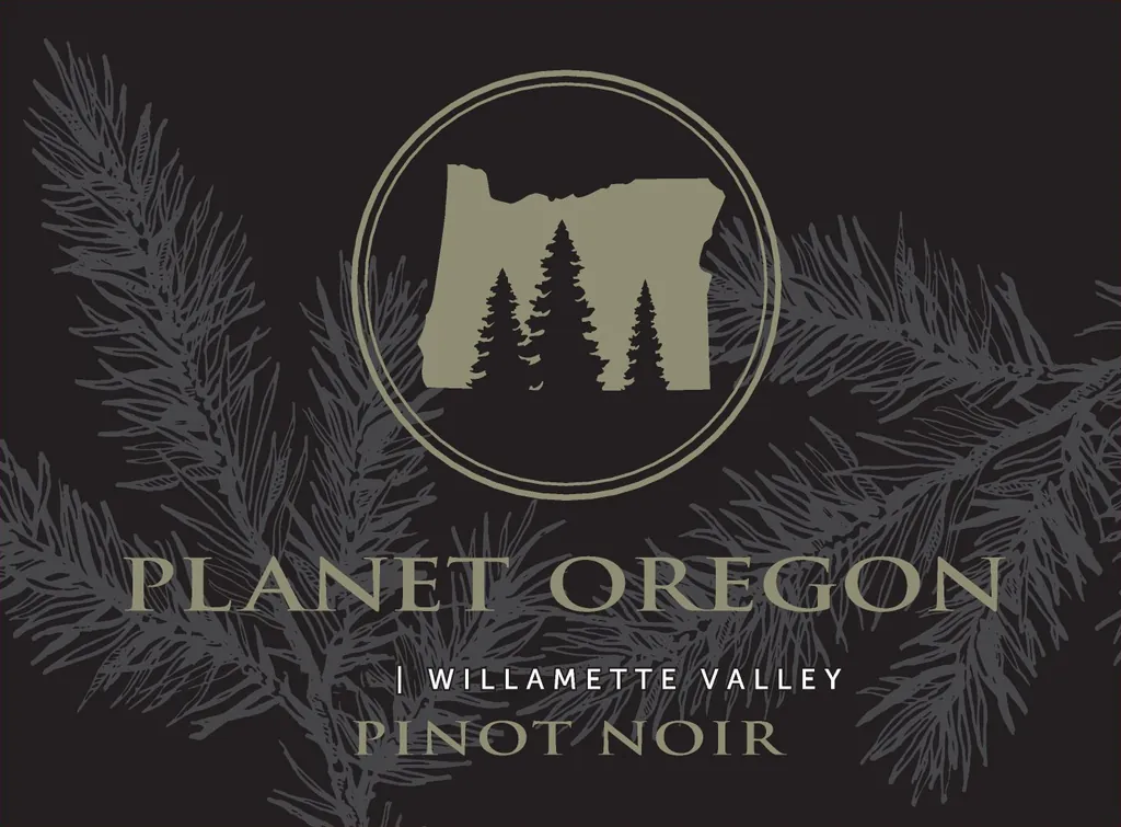 Planet Oregon Pinot Noir Bottle