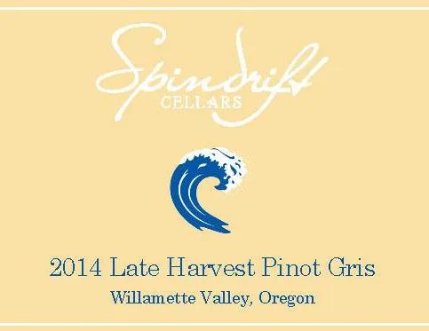 Late Harvest Pinot Gris Bottle