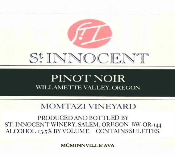 Momtazi Vineyard Pinot Noir Bottle