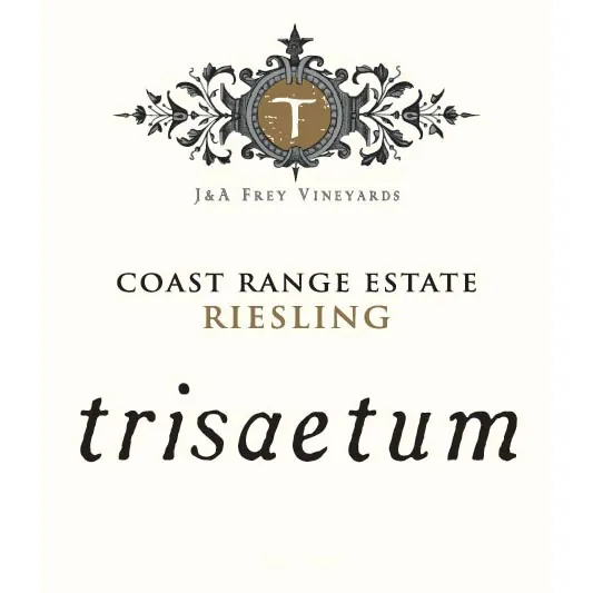Coast Range Estate Riesling Bottle
