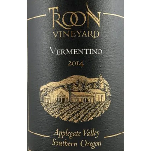 Black Label Estate Vermentino Bottle