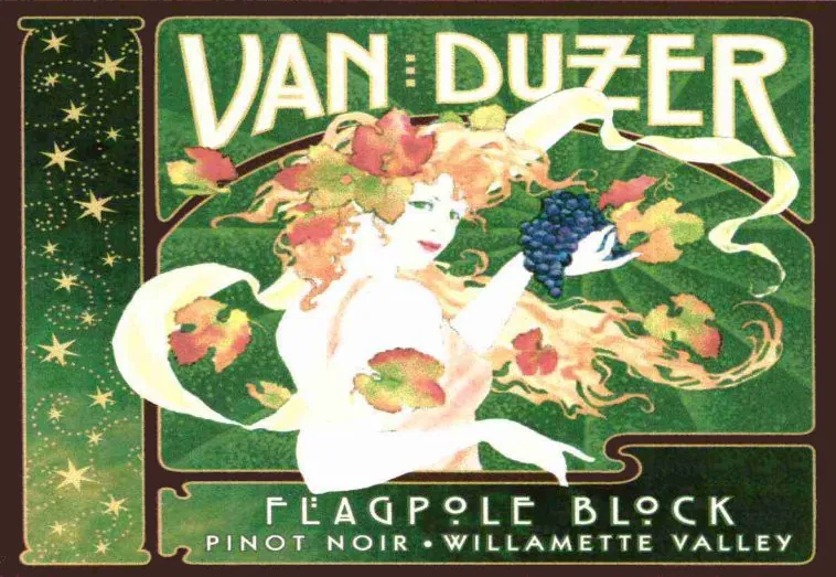 Flagpole Block Pinot Noir Bottle