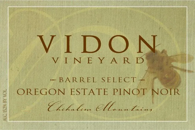 Barrel Select Pinot Noir Bottle