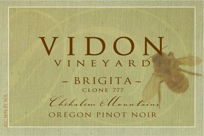 Brigita Clone 777 Pinot Noir Bottle