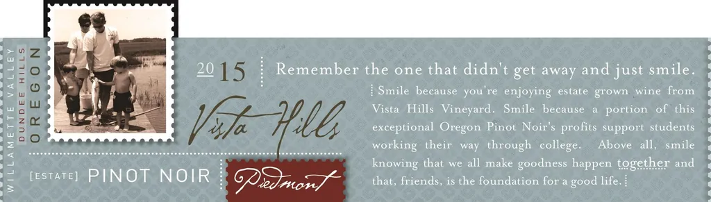 Piedmont Pinot Noir Bottle