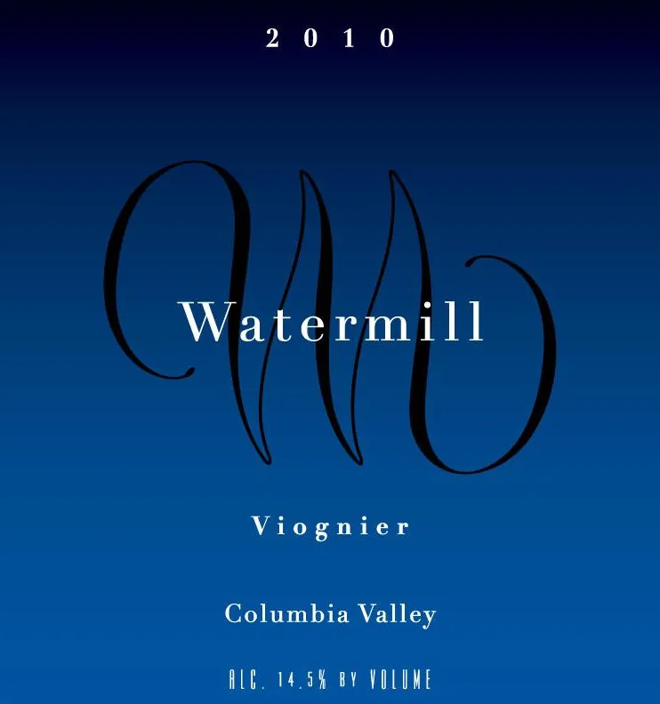 Columbia Valley Viognier Bottle