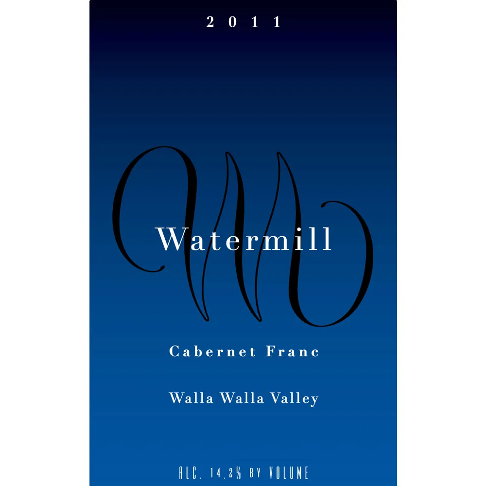 Walla Walla Valley Cabernet Franc Bottle