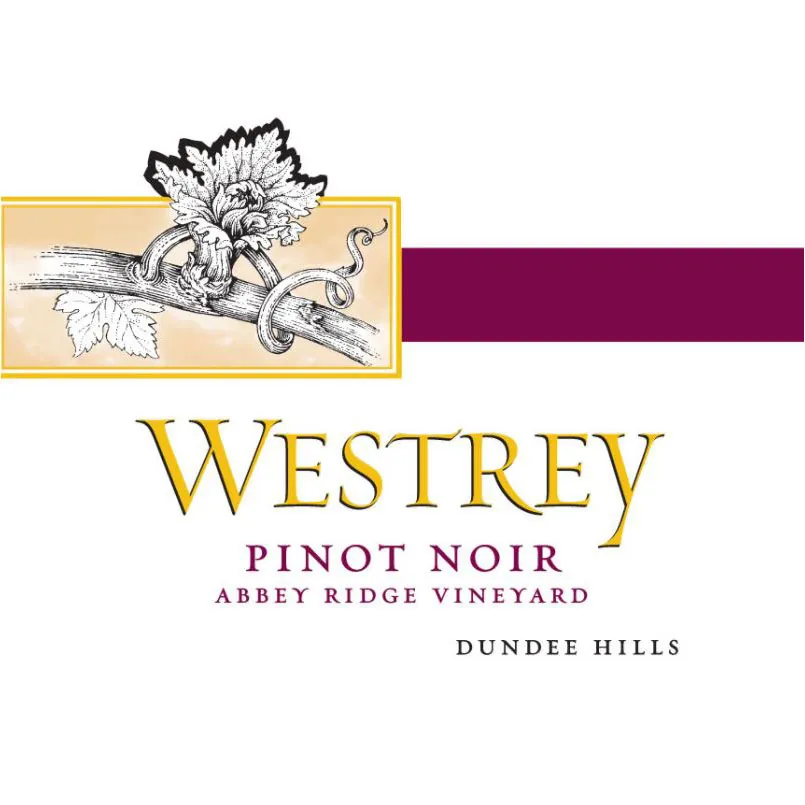 Abbey Ridge Pinot Noir Bottle