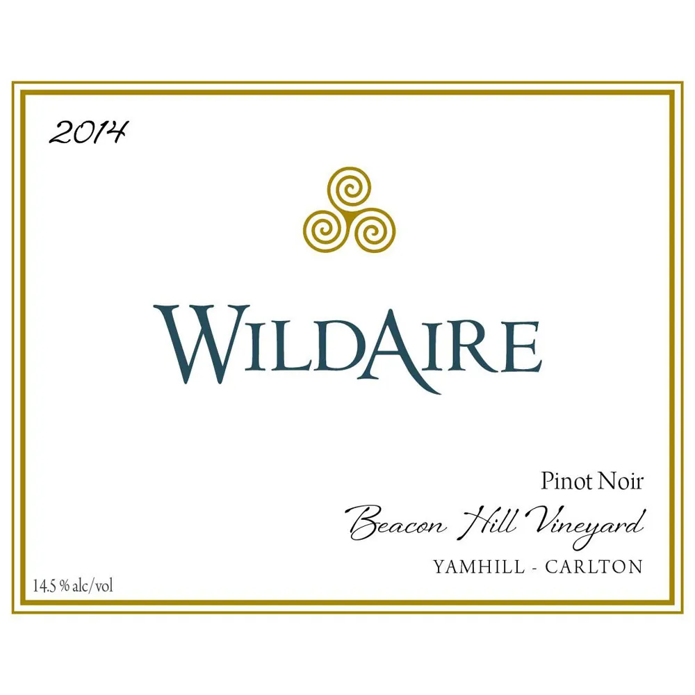 Beacon Hill Vineyard Pinot Noir Bottle