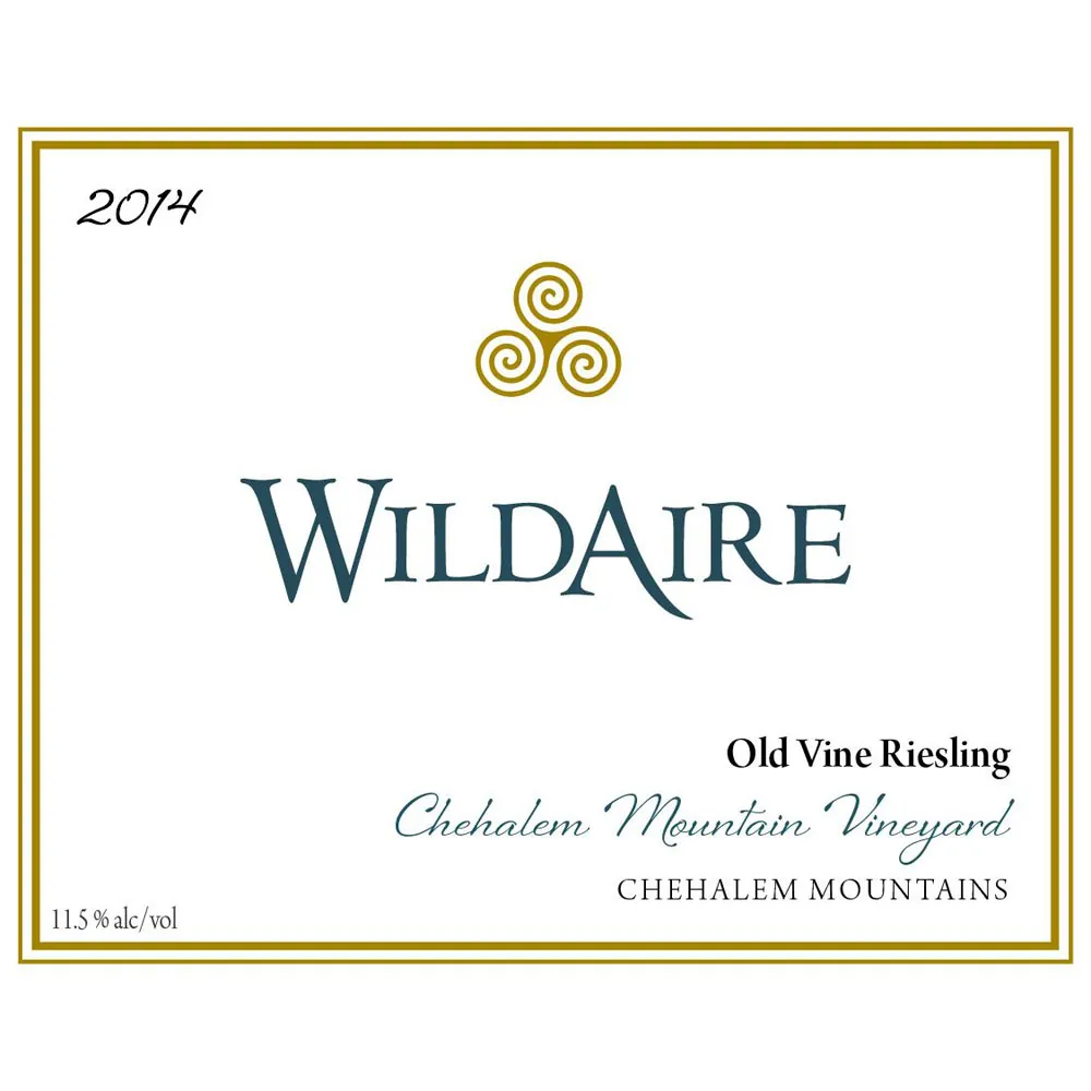 Chehalem Mountain Vineyard Old Vine Riesling Bottle