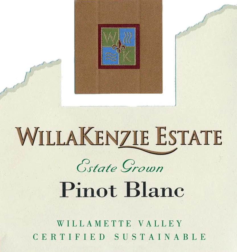 Estate Grown Pinot Blanc Bottle