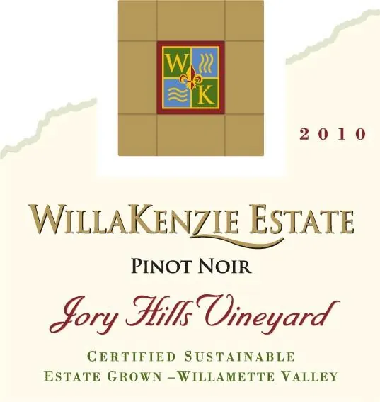 Jory Hills Vineyard Pinot Noir Bottle