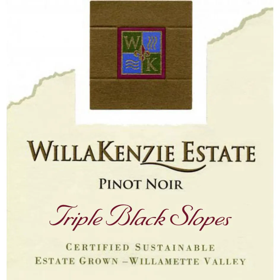 Triple Black Slopes Pinot Noir Bottle
