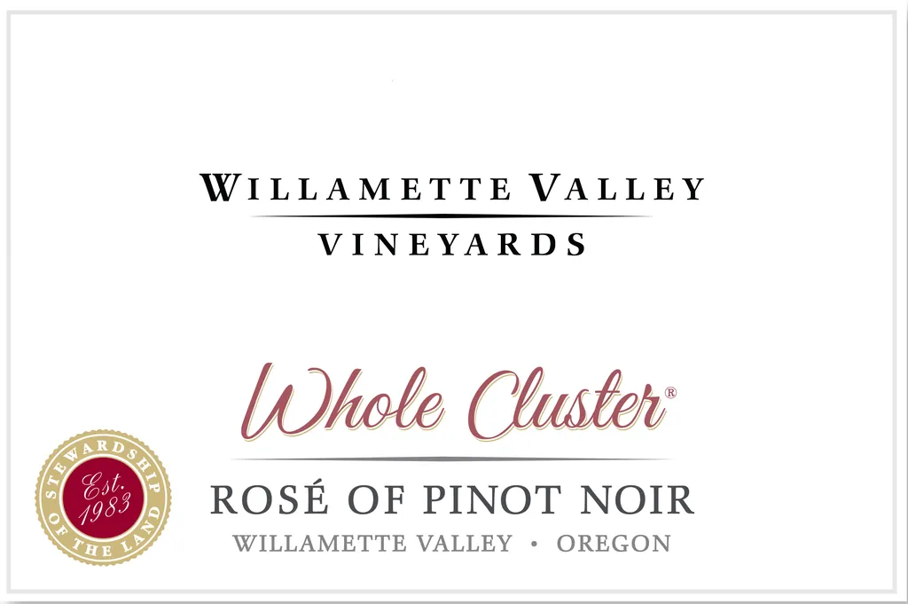 Whole Cluster Rose of Pinot Noir Bottle