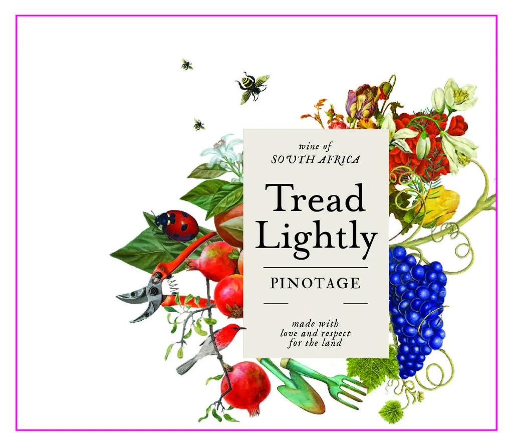 Tread Lightly Pinotage Bottle
