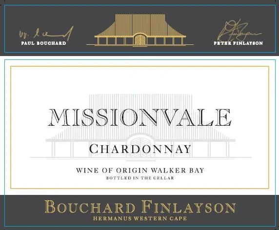 Missionvale Chardonnay Bottle