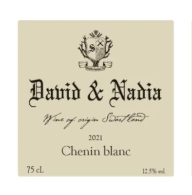 Chenin Blanc Bottle