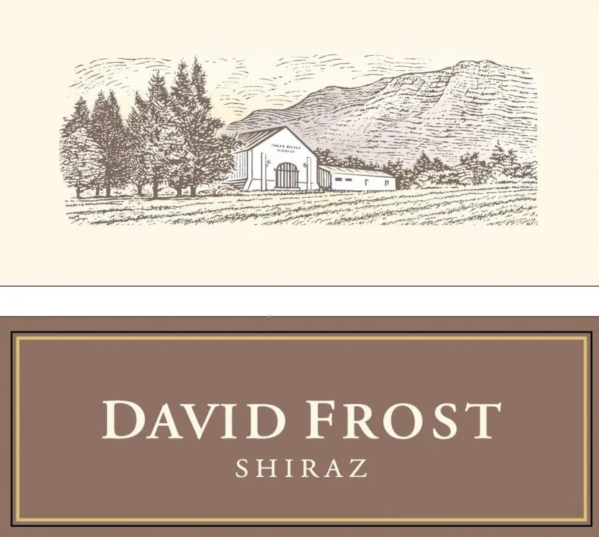 David Frost Shiraz Bottle