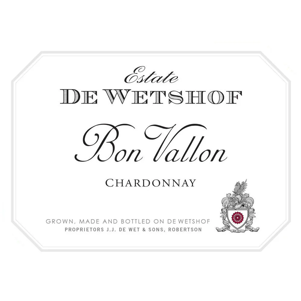 Bon Vallon Chardonnay Bottle