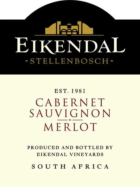 Cabernet Sauvignon Merlot Bottle