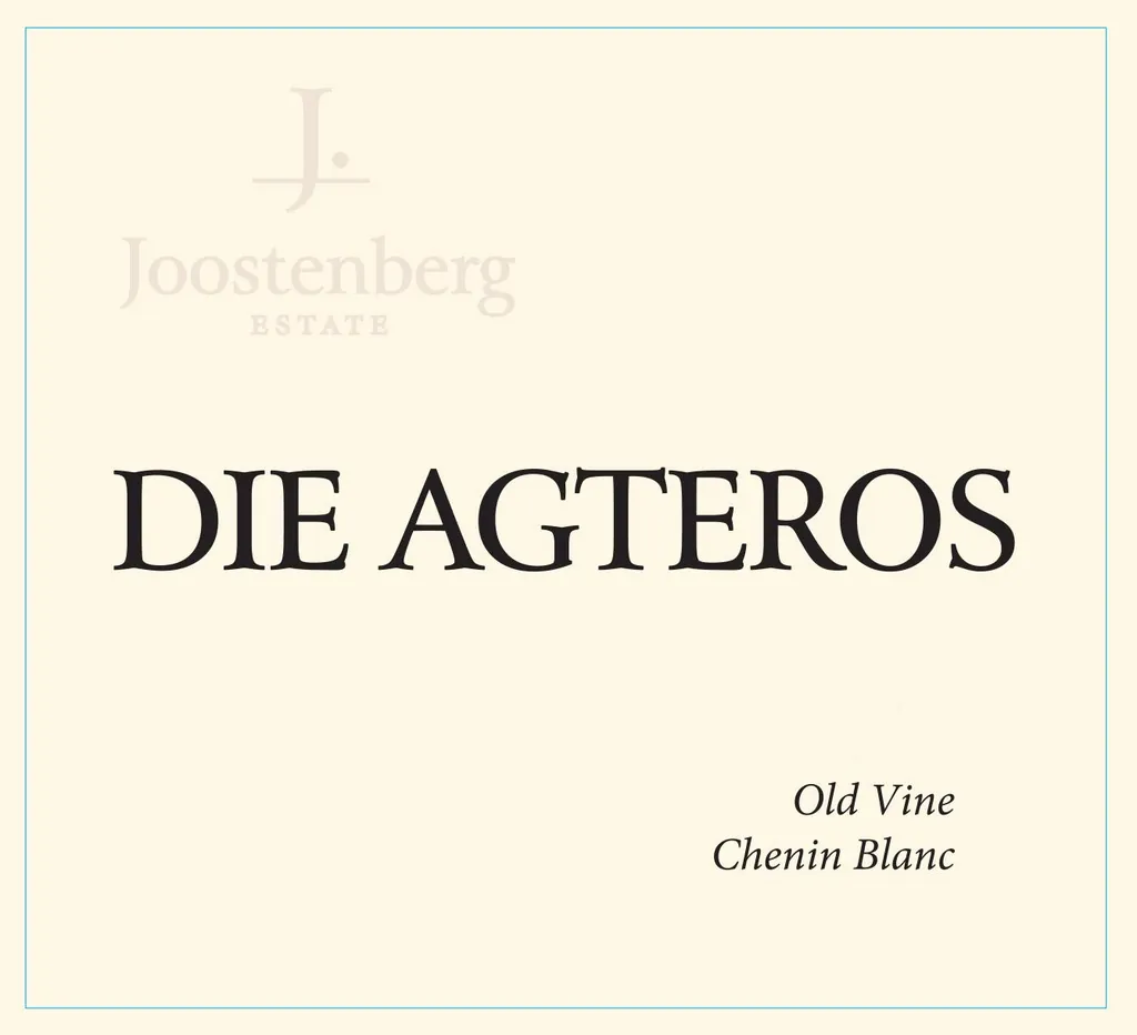 Die Agteros Old Vine Chenin Blanc Bottle