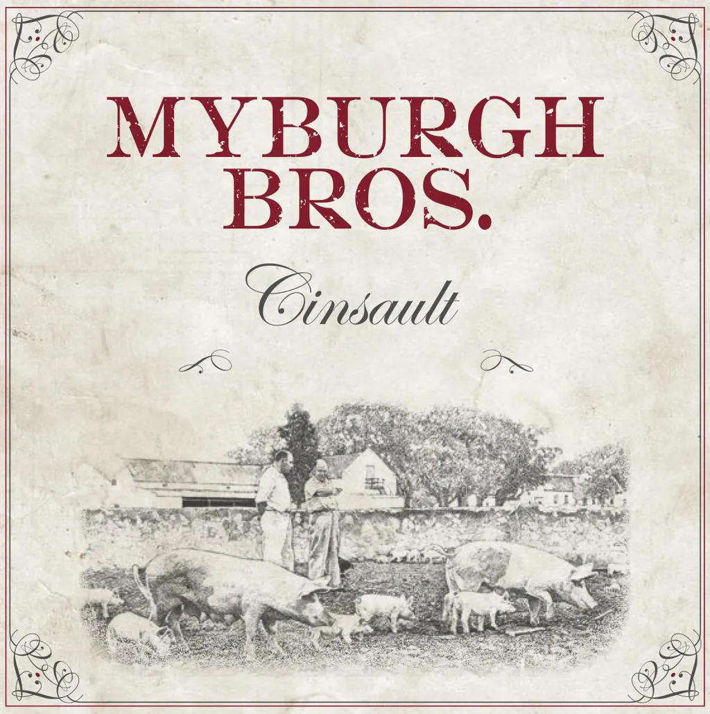 Myburgh Brothers Cinsault Bottle