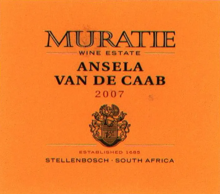 Ansela Van de Caab Red Bottle